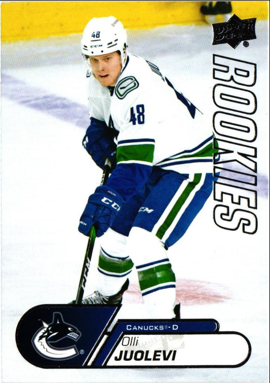 2020 Upper Deck NHL Star Rookies Box Set Olli Juolevi