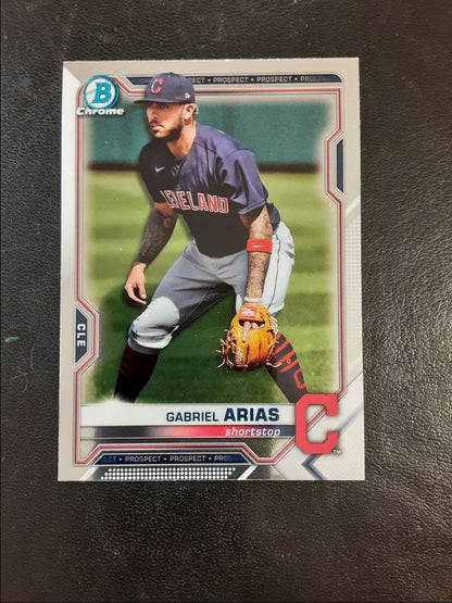 2021 Bowman Chrome Prospects Gabriel Arias