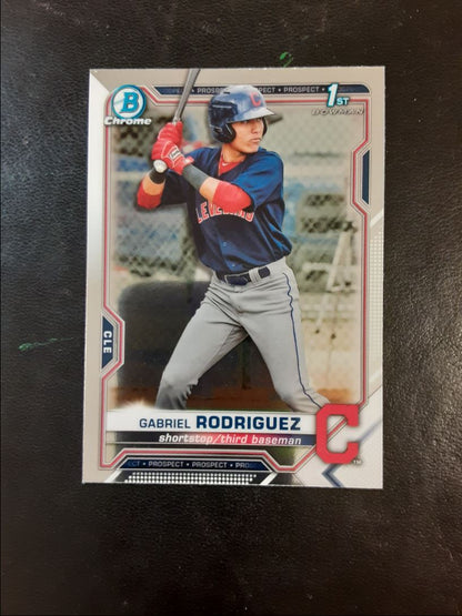 2021 Bowman Chrome Prospects Gabriel Rodriguez