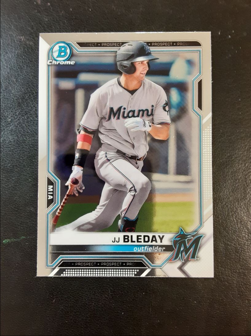 2021 Bowman Chrome Prospects JJ Bleday