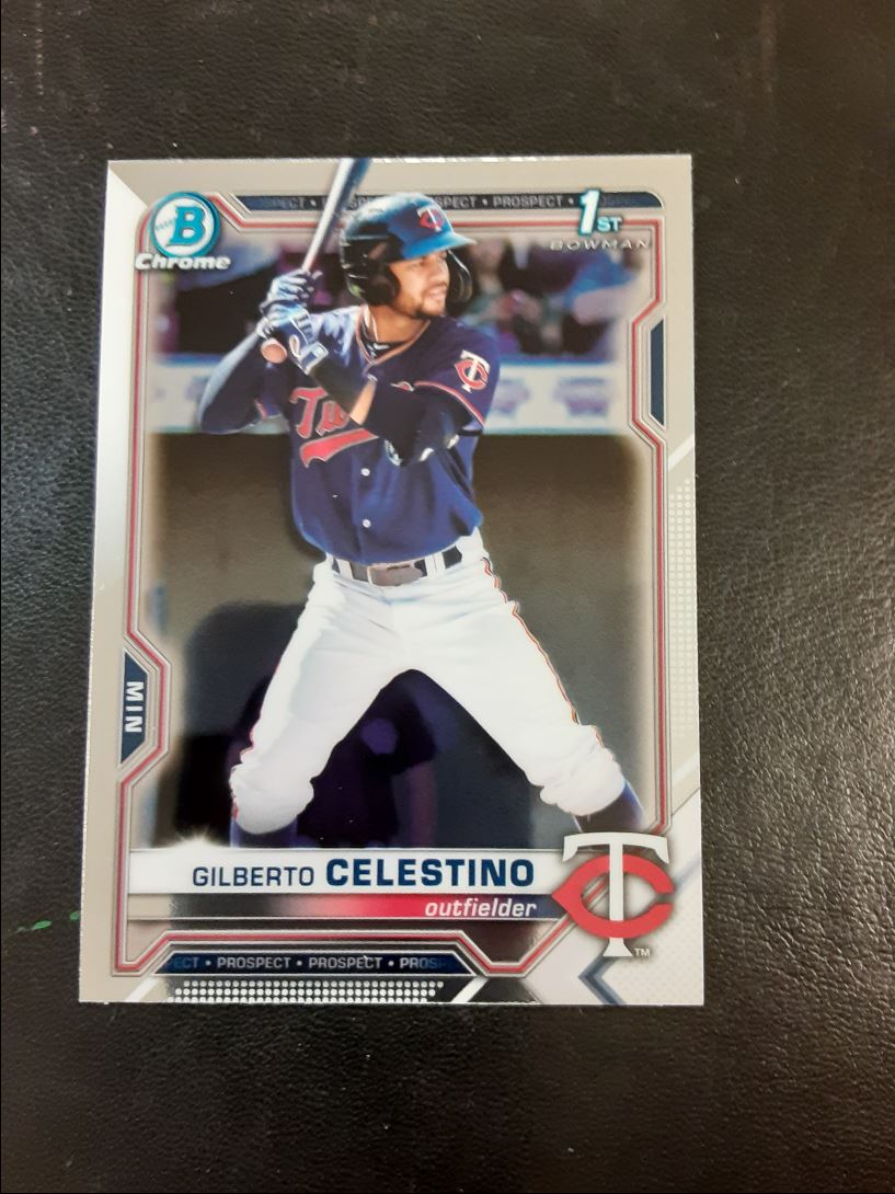 2021 Bowman Chrome Prospects Gilberto Celestino