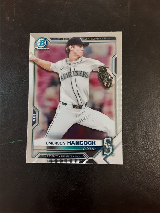 2021 Bowman Chrome Prospects Emerson Hancock