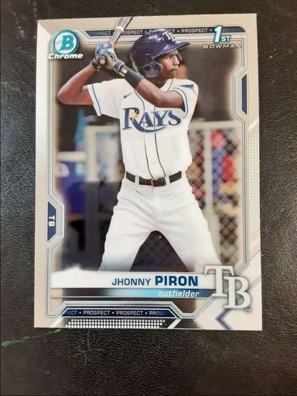 2021 Bowman Chrome Prospects Jhonny Piron