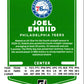 2021 Donruss Joel Embiid