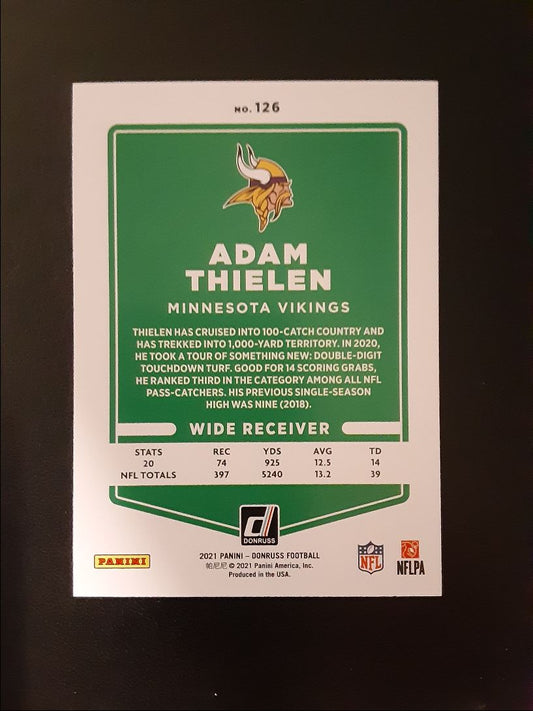 2021 Donruss Adam Thielen