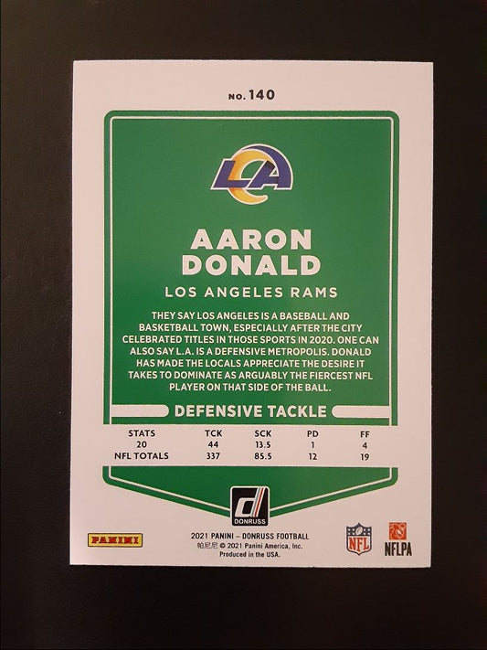 2021 Donruss Aaron Donald