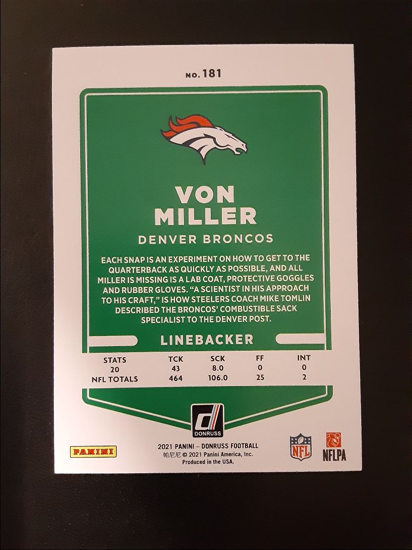 2021 Donruss Von Miller