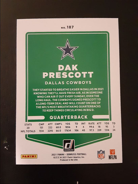 2021 Donruss Dak Prescott