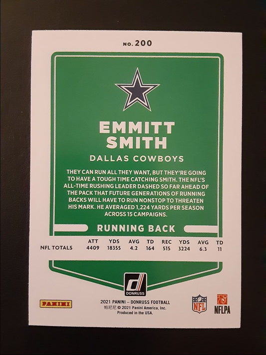 2021 Donruss Emmitt Smith