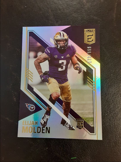 2021 Donruss Elite Elijah Molden