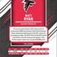 2021 Donruss Elite Matt Ryan
