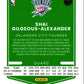 2021 Donruss Optic Shai Gilgeous-Alexander