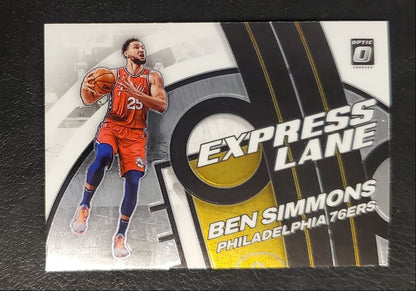 2021 Donruss Optic Express Lane Holo Ben Simmons