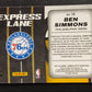 2021 Donruss Optic Express Lane Holo Ben Simmons