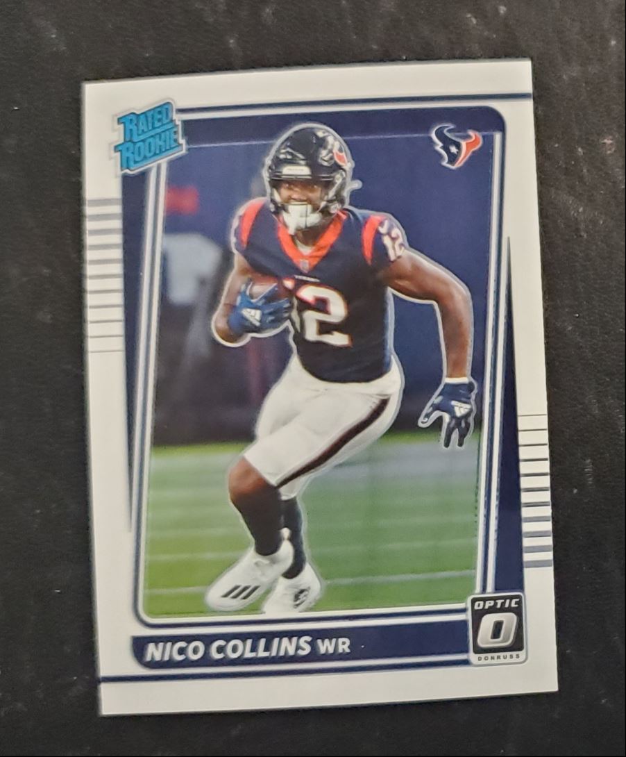 2021 Donruss Optic Rated Rookie Nico Collins