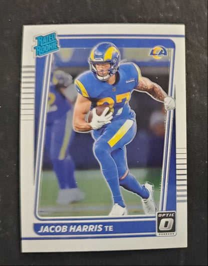 2021 Donruss Optic Rated Rookie Jacob Harris