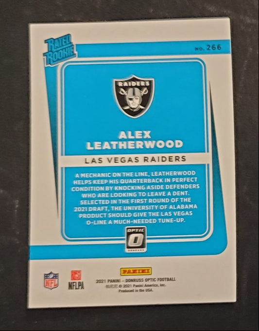 2021 Donruss Optic Rated Rookie Alex Leatherwood