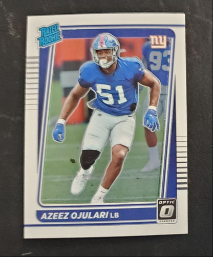 2021 Donruss Optic Rated Rookie Azeez Ojulari