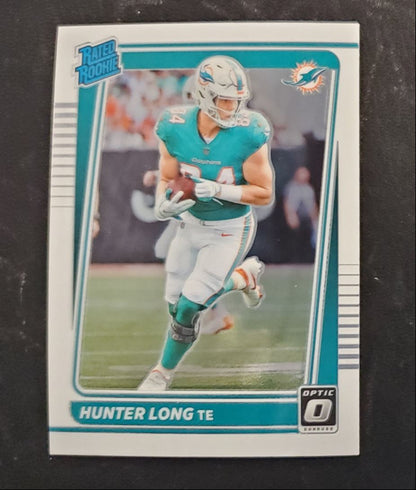 2021 Donruss Optic Rated Rookie Hunter Long