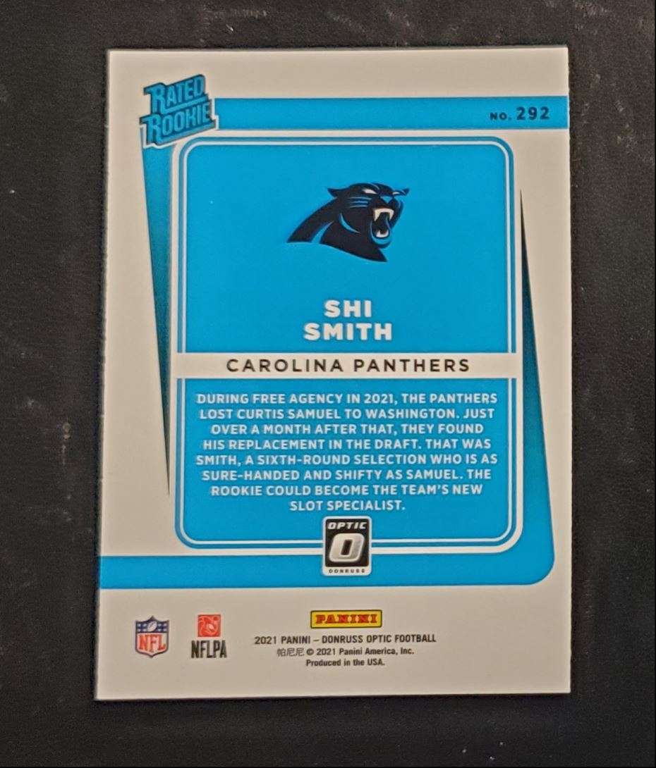 2021 Donruss Optic Rated Rookie Shi Smith