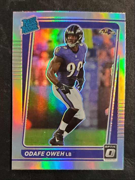 2021 Donruss Optic Rated Rookie Silver Prizm Odafe Oweh