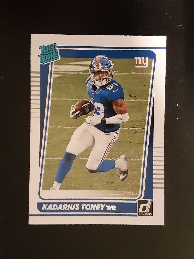 2021 Donruss Rated Rookie Kadarius Toney