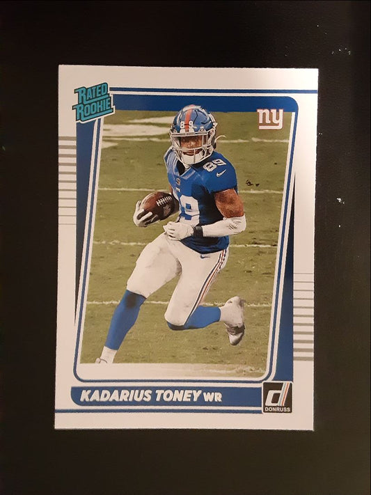 2021 Donruss Rated Rookie Kadarius Toney