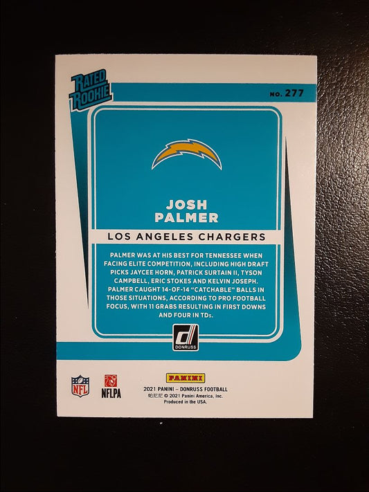 2021 Donruss Rated Rookie Josh Palmer