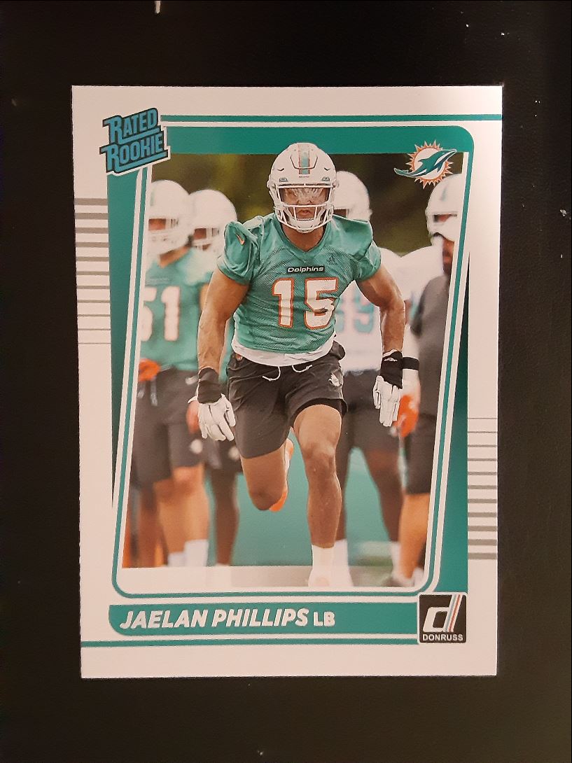 2021 Donruss Rated Rookie Jaelan Phillips