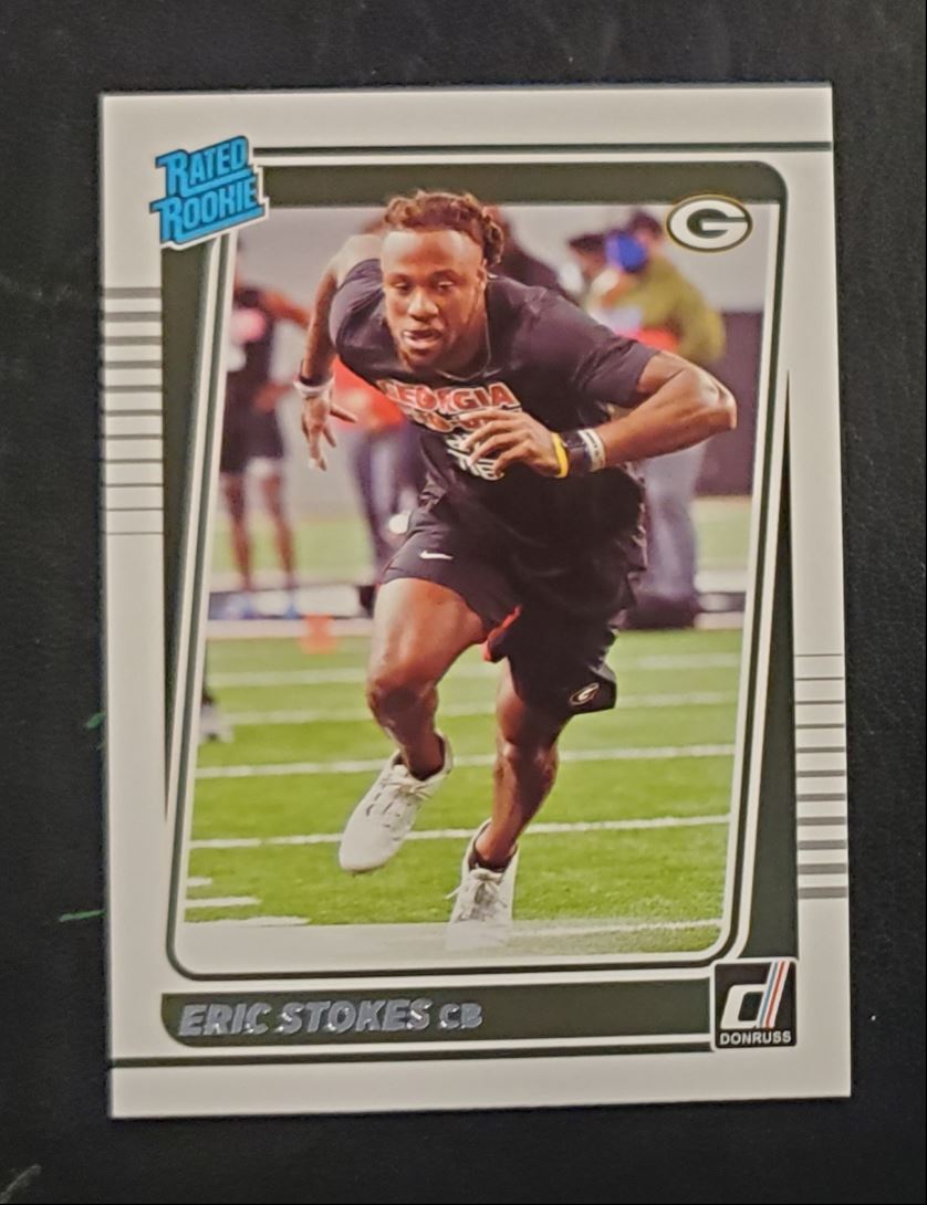 2021 Donruss Rated Rookie Eric Stokes