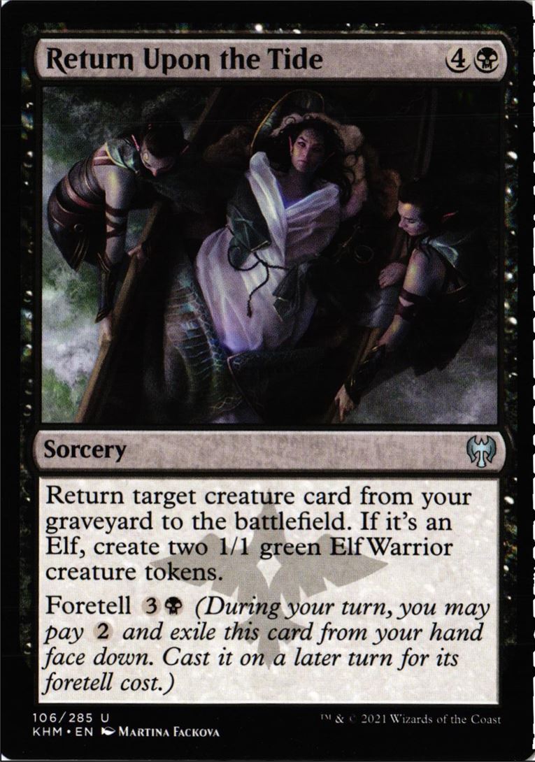 2021 Kaldheim Return Upon the Tide