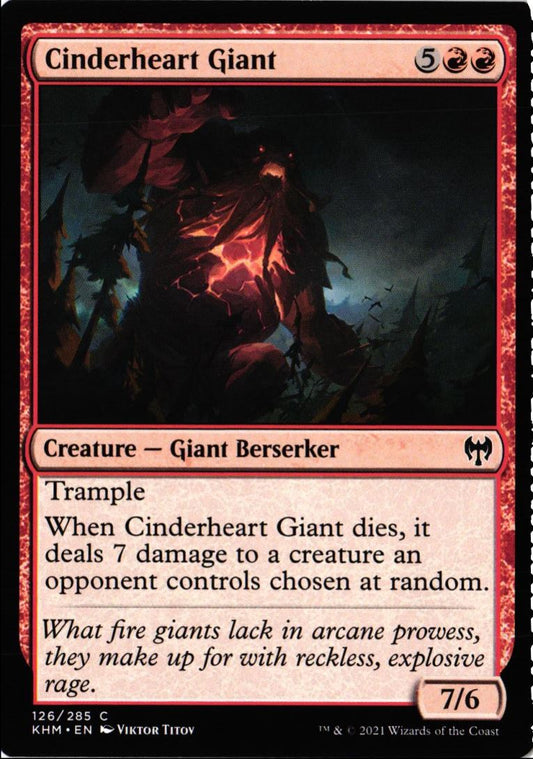 2021 Kaldheim Cinderheart Giant