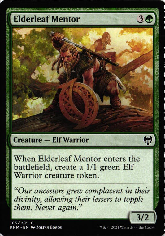 2021 Kaldheim Elderleaf Mentor