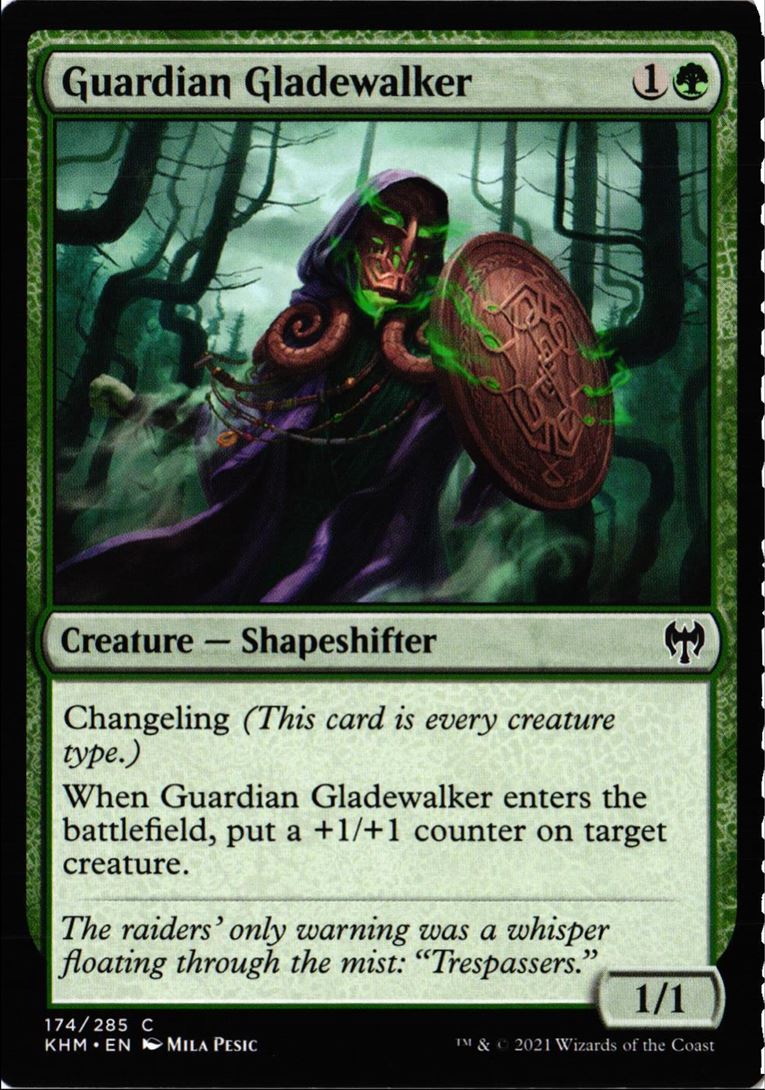 2021 Kaldheim Guardian Gladewalker