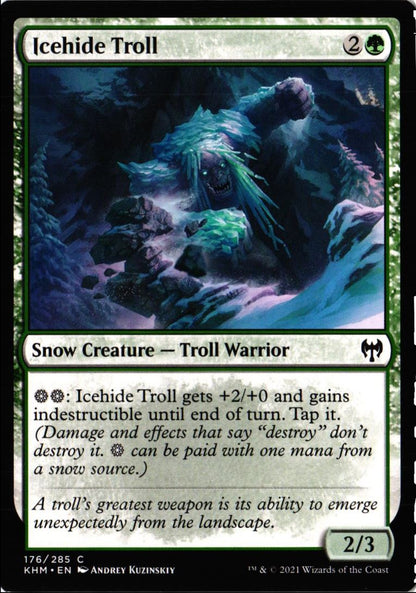 2021 Kaldheim Icehide Troll