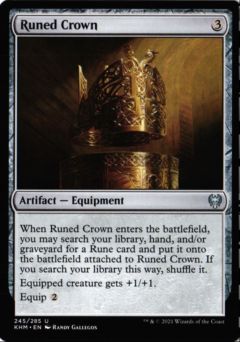 2021 Kaldheim Runed Crown