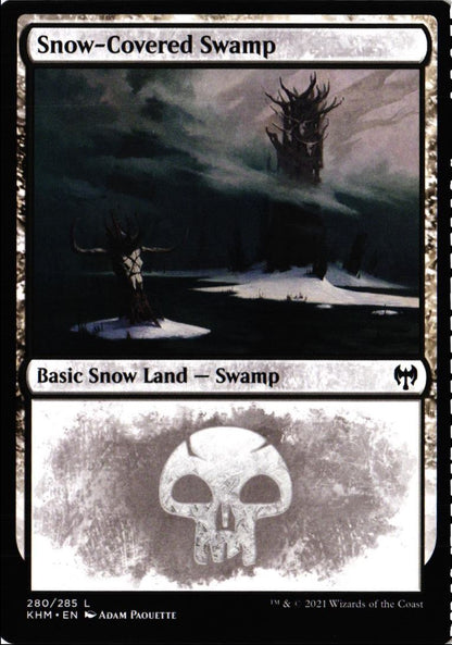 2021 Kaldheim Snow-Covered Swamp