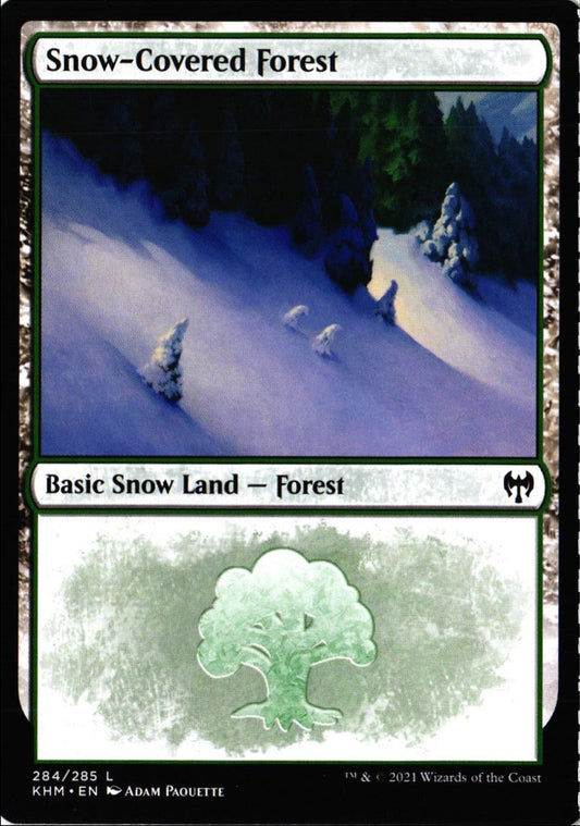 2021 Kaldheim Snow-Covered Forest