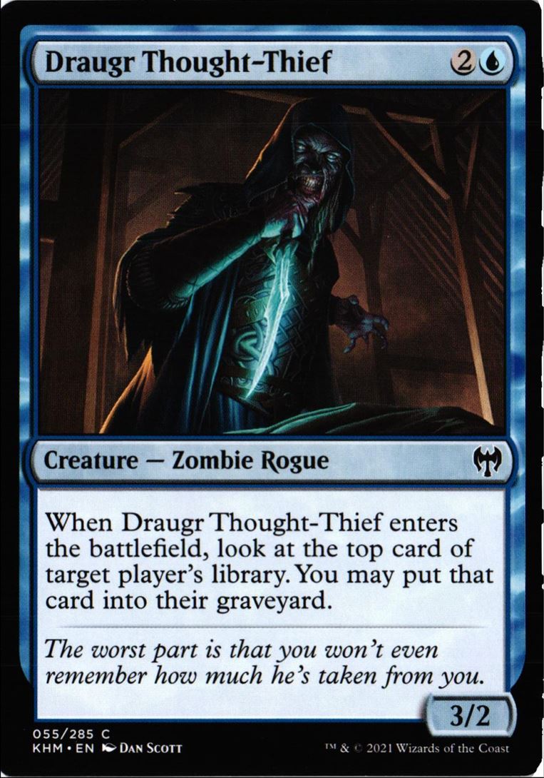 2021 Kaldheim Draugr Thought-Thief