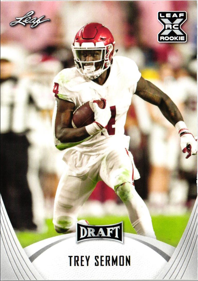 2021 Leaf Draft Trey Sermon