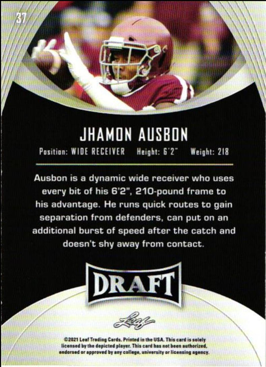 2021 Leaf Draft Jhamon Ausbon