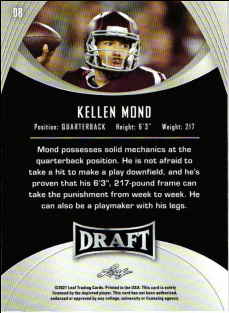 2021 Leaf Draft Kellen Mond