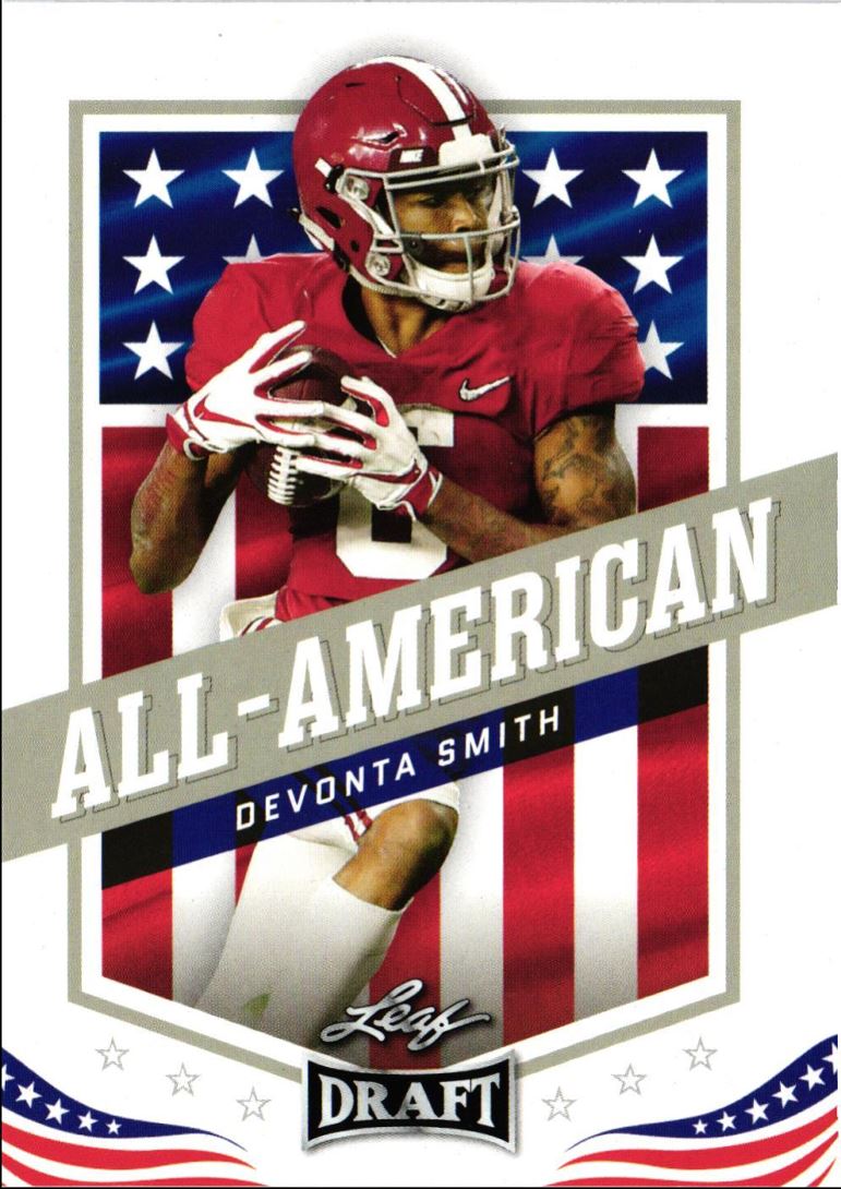 2021 Leaf Draft All-American DeVonta Smith