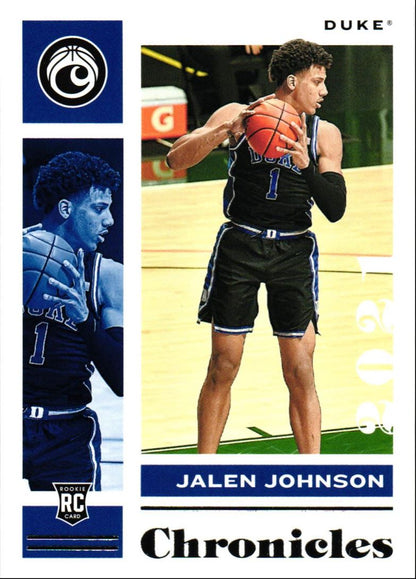 2021 Panini Chronicles Draft Picks Jalen Johnson