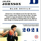2021 Panini Chronicles Draft Picks Jalen Johnson