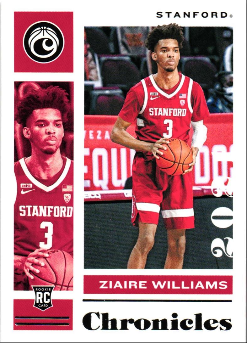 2021 Panini Chronicles Draft Picks Ziaire Williams