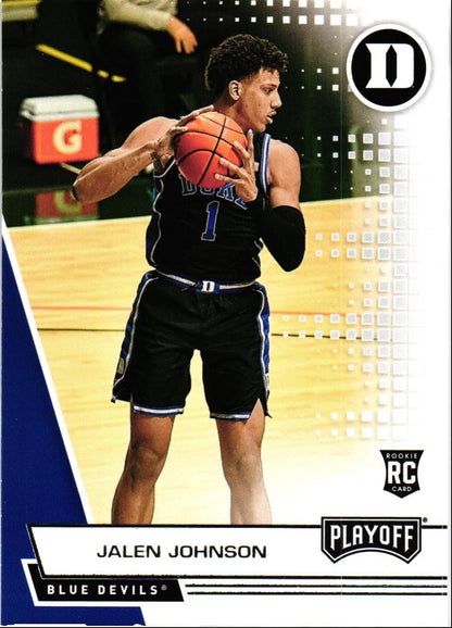 2021 Panini Chronicles Draft Picks Jalen Johnson