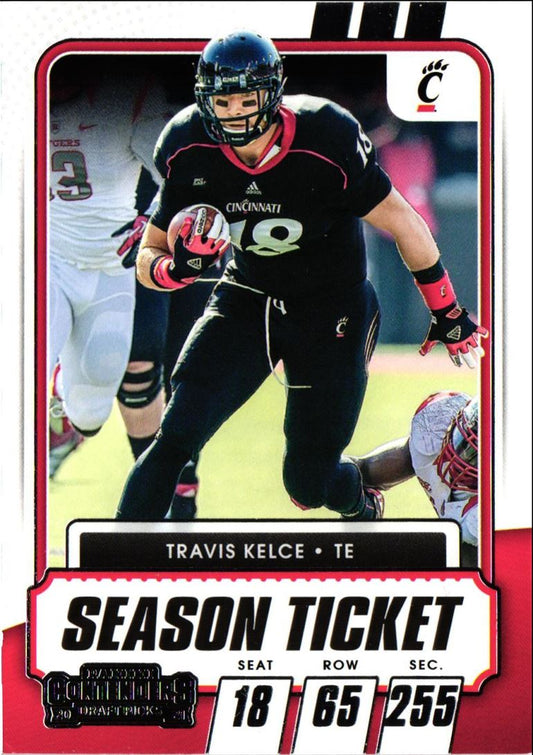 2021 Panini Contenders Draft Picks Travis Kelce