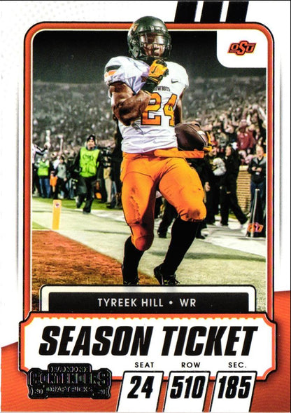 2021 Panini Contenders Draft Picks Tyreek Hill