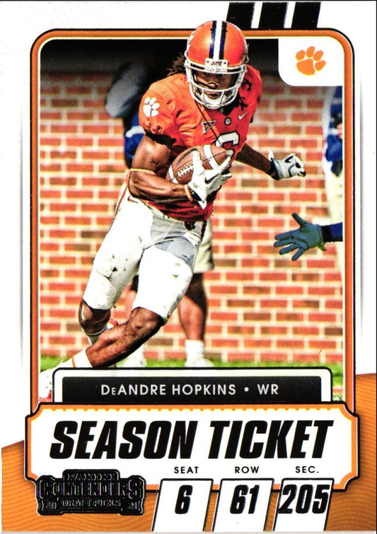 2021 Panini Contenders Draft Picks DeAndre Hopkins